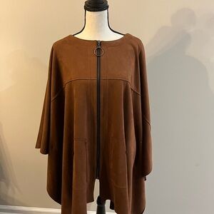 Elegant Brown Cape for Women